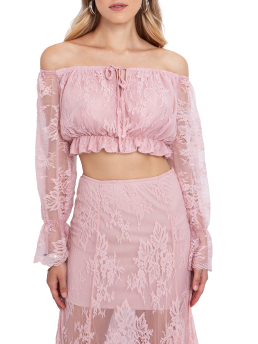 ΓΥΝΑΙΚΕΙΟ CROPPED ΤΟΠ ΜΕ ΔΑΝΤΕΛΑ 2