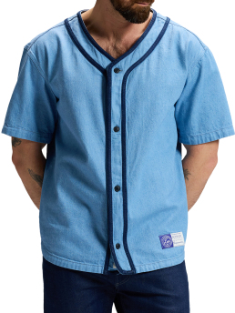 ΑΝΔΡΙΚΟ DENIM ΠΟΥΚΑΜΙΣΟ 101 BASEBALL 1