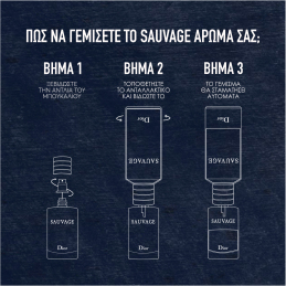 SAUVAGE EAU DE PARFUM REFILL 4