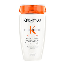 NUTRITIVE BAIN SATIN RICHE ΣΑΜΠΟΥΑΝ ΜΕ ΘΡΕΠΤΙΚΑ ΣΥΣΤΑΤΙΚΑ ΓΙΑ ΠΟΛΥ ΞΗΡΑ ΜΑΛΛΙΑ 0