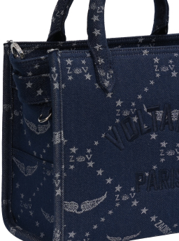 ΓΥΝΑΙΚΕΙΑ DENIM ΤΣΑΝΤΑ ΧΕΙΡΟΣ ANGEL TOTE XS 3