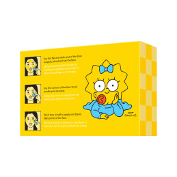 SIMPSONS MAGGIE SIMPSON BOW MAKEUP SPONGE 1