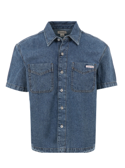 ΑΝΔΡΙΚΟ DENIM ΚΟΝΤΟΜΑΝΙΚΟ ΠΟΥΚΑΜΙΣΟ 0