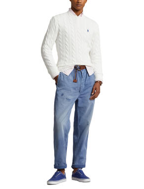 ΑΝΔΡΙΚΟ ΠΟΥΛΟΒΕΡ ΜΕ ΛΟΓΟΤΥΠΟ | Λευκό XL