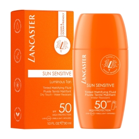 LANCASTER SUN SENSITIVE TINTED MATTIFYING FLUID SPF50 | 30ml