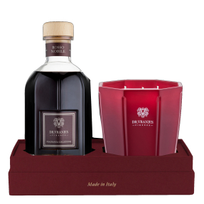 ROSSO NOBILE HOLIDAY SET DIFFUSER AND CANDLE