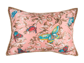 ΔΙΑΚΟΣΜΗΤΙΚΗ ΜΑΞΙΛΑΡΟΘΗΚΗ PINK BUTTERFLIES | Ροζ  ONE SIZE