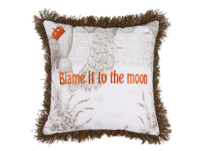 ΔΙΑΚΟΣΜΗΤΙΚΗ ΜΑΞΙΛΑΡΟΘΗΚΗ BLAME IT TO THE MOON | Λευκό  ONE SIZE