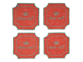ΣΟΥΒΕΡ WINE NOT ΣΕΤ 4ΤΜΧ | Πορτοκαλί  ONE SIZE