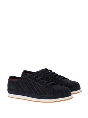 ΑΝΔΡΙΚΑ SUEDE SNEAKERS | Μπλε Σκούρο 43