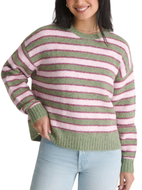 ΓΥΝΑΙΚΕΙΟ ΠΟΥΛΟΒΕΡ ROLLINS STRIPE | Γκρι  M