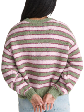 ΓΥΝΑΙΚΕΙΟ ΠΟΥΛΟΒΕΡ ROLLINS STRIPE | Γκρι  M