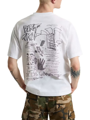 ΑΝΔΡΙΚΟ T-SHIRT DIRT TRIP | Λευκό  M