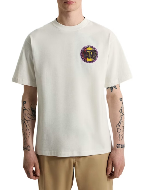 ΑΝΔΡΙΚΟ T-SHIRT BLOTCHED CIRCLE | Λευκό  XL