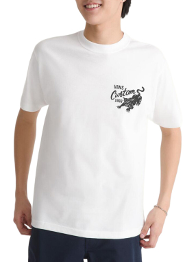 ΑΝΔΡΙΚΟ T-SHIRT CUSTOM CAT | Λευκό  S