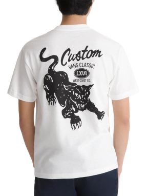 ΑΝΔΡΙΚΟ T-SHIRT CUSTOM CAT | Λευκό  S