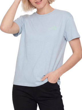 ΓΥΝΑΙΚΕΙΟ T-SHIRT YIN AND YANG | Γαλάζιο  S