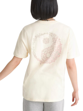 ΓΥΝΑΙΚΕΙΟ T-SHIRT YIN AND YANG | Λευκό  S
