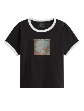ΓΥΝΑΙΚΕΙΟ T-SHIRT PLACES I WISH TO GO RIN | Μαύρο  S