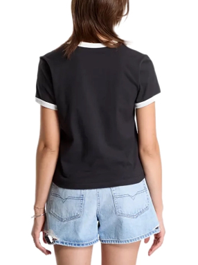 ΓΥΝΑΙΚΕΙΟ T-SHIRT PLACES I WISH TO GO RIN | Μαύρο  S