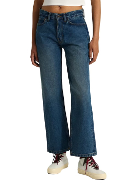 ΓΥΝΑΙΚΕΙΟ DENIM ΠΑΝΤΕΛΟΝΙ CHECK 5 MID RISE STRAIG | Μπλε  27