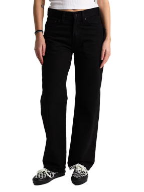 ΓΥΝΑΙΚΕΙΟ DENIM ΠΑΝΤΕΛΟΝΙ CHECK 5 MID RISE STRAIG | Μαύρο  27