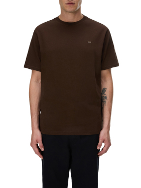 ΑΝΔΡΙΚΟ T-SHIRT S-NEDLES | Καφέ XL