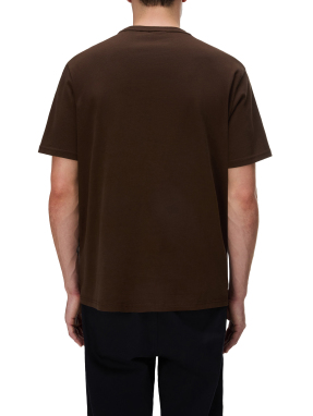 ΑΝΔΡΙΚΟ T-SHIRT S-NEDLES | Καφέ XL