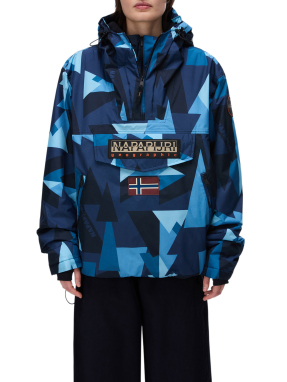 ΑΝΔΡΙΚΟ ΜΠΟΥΦΑΝ RAINFOREST NEXT ALL OVER PRINT ANORAK JACKET | Μπλε  L