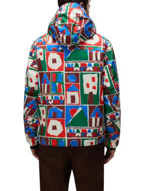 ΑΝΔΡΙΚΟ ΜΠΟΥΦΑΝ RAINFOREST NEXT ALL OVER PRINT ANORAK JACKET | Πολύχρωμο  L