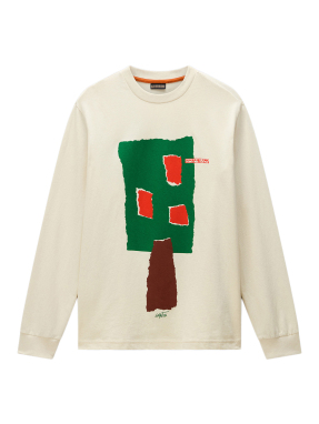 ΑΝΔΡΙΚΗ ΜΠΛΟΥΖΑ S-TEE LS | Μπεζ  XL