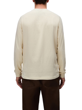 ΑΝΔΡΙΚΗ ΜΠΛΟΥΖΑ S-TEE LS | Μπεζ  XL