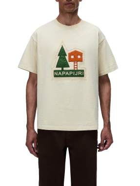 ΑΝΔΡΙΚΟ T-SHIRT S-TRAHUS | Εκρού XL