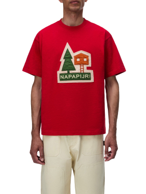 ΑΝΔΡΙΚΟ T-SHIRT S-TRAHUS | Κόκκινο XL