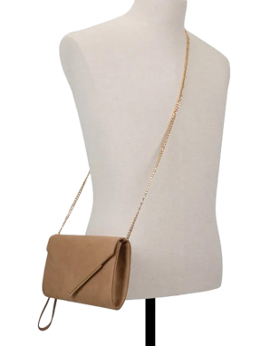 ΓΥΝΑΙΚΕΙΟ CLUTCH SERPANTE | Καφέ