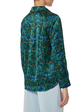 ΓΥΝΑΙΚΕΙΟ ΠΟΥΚΑΜΙΣΟ PEACOCK MANOR | Μπλε XS