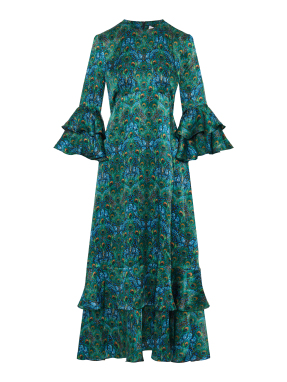 ΜΑΞΙ ΦΟΡΕΜΑ PEACOCK MANOR | Πράσινο XS