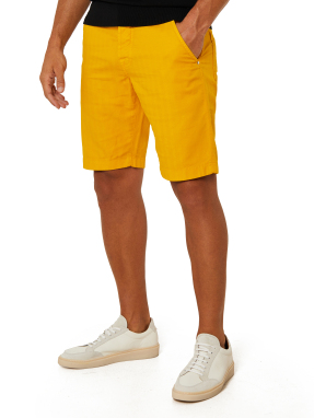 ΑΝΔΡΙΚΗ DENIM ΒΕΡΜΟΥΔΑ LOU | Κίτρινο 34