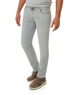 ΑΝΔΡΙΚΟ DENIM ΠΑΝΤΕΛΟΝΙ NICK | Γκρι Ανοιχτό 30