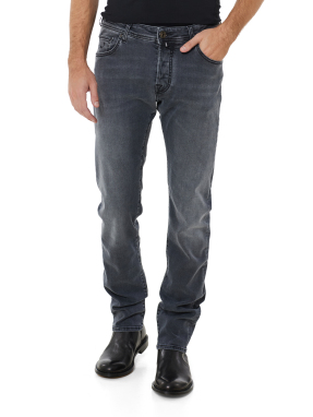 ΑΝΔΡΙΚΟ DENIM ΠΑΝΤΕΛΟΝΙ NICK | Γκρι Σκούρο 36