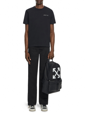 ΑΝΔΡΙΚΟ LOGO QUOTE T-SHIRT | Μαύρο XXL