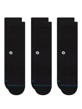 ΚΑΛΤΣΕΣ ICON 3 PACK | Μαύρο L