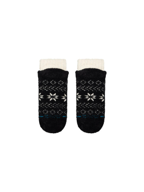 ΚΑΛΤΣΕΣ SNOWFLAKE COZY SLIPPER | Μαύρο M