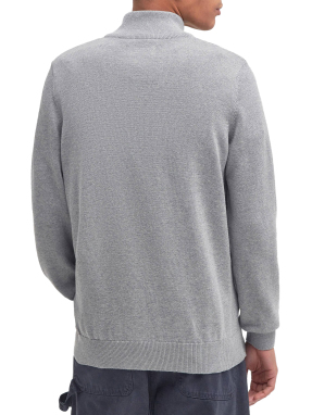 ΑΝΔΡΙΚΟ HALF-ZIP ΠΟΥΛΟΒΕΡ | Γκρι Ανοιχτό BRGY52 XL