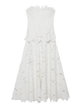 ΜΙΝΤΙ ΚΕΝΤΗΜΕΝΟ ΦΟΡΕΜΑ AUDREY | Λευκό