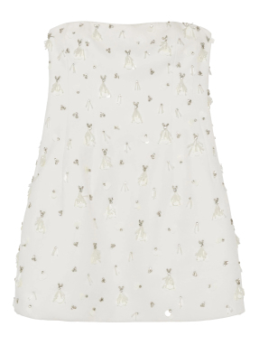 MINI ΦΟΡΕΜΑ YASMIN | Εκρού S