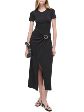 ΜΙΝΤΙ ΠΛΕΚΤΟ ΦΟΡΕΜΑ SOREN | Μαύρο L