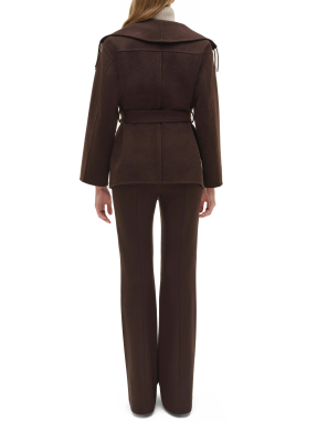ΓΥΝΑΙΚΕΙΑ ΖΑΚΕΤΑ ROWEN FRINGE JACKET | Καφέ Σκούρο XS