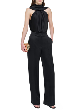 ΓΥΝΑΙΚΕΙΟ ΣΑΤΕΝ ΤΟΠ SCARLETT CAPE | Μαύρο US 8