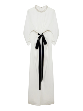 ΜΑΞΙ ΦΟΡΕΜΑ ANNETTE | Λευκό US 6